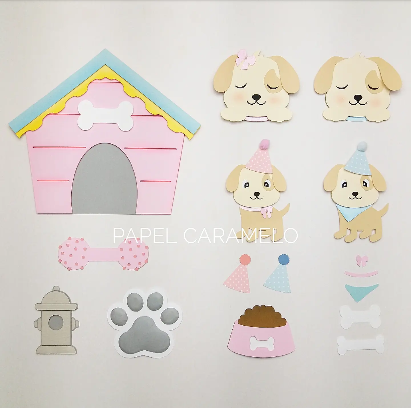 Arquivo de Corte Topo de Bolo Cachorrinho 18 1