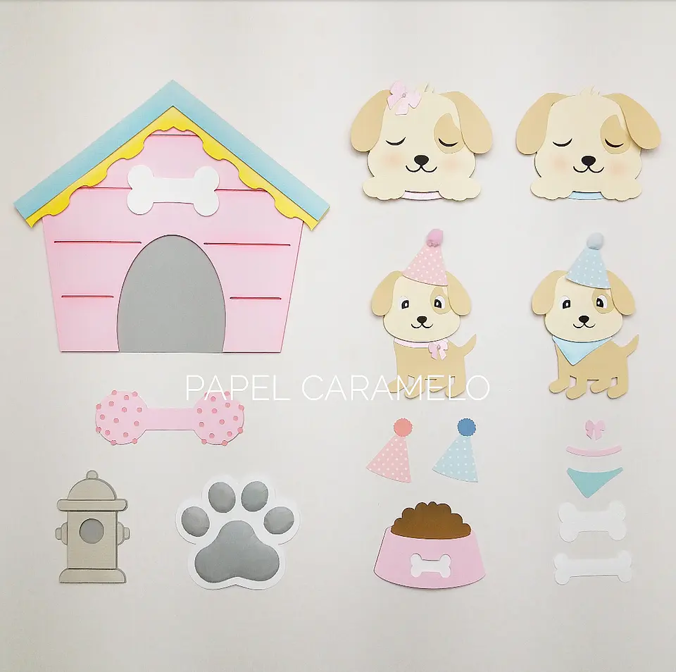 Arquivo de Corte Topo de Bolo Cachorrinho 18 1