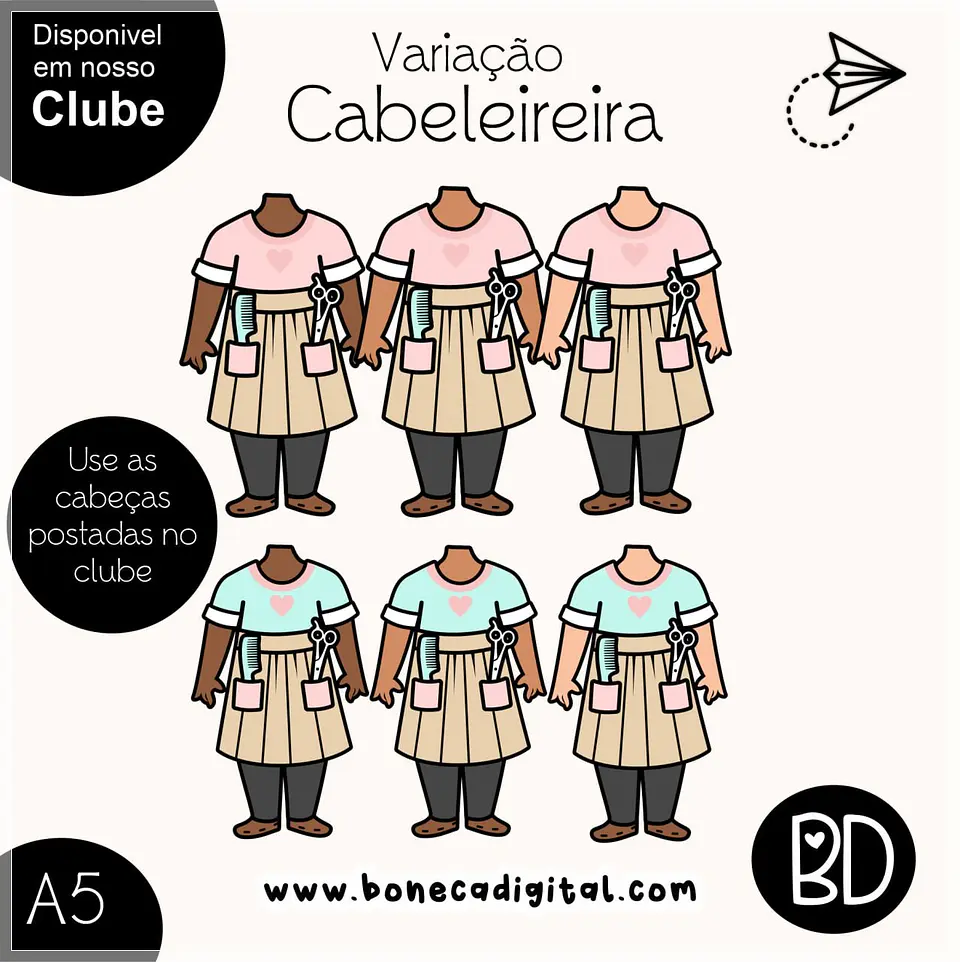 Kit Digital Kits Bd Variação Cabelereira 30 1