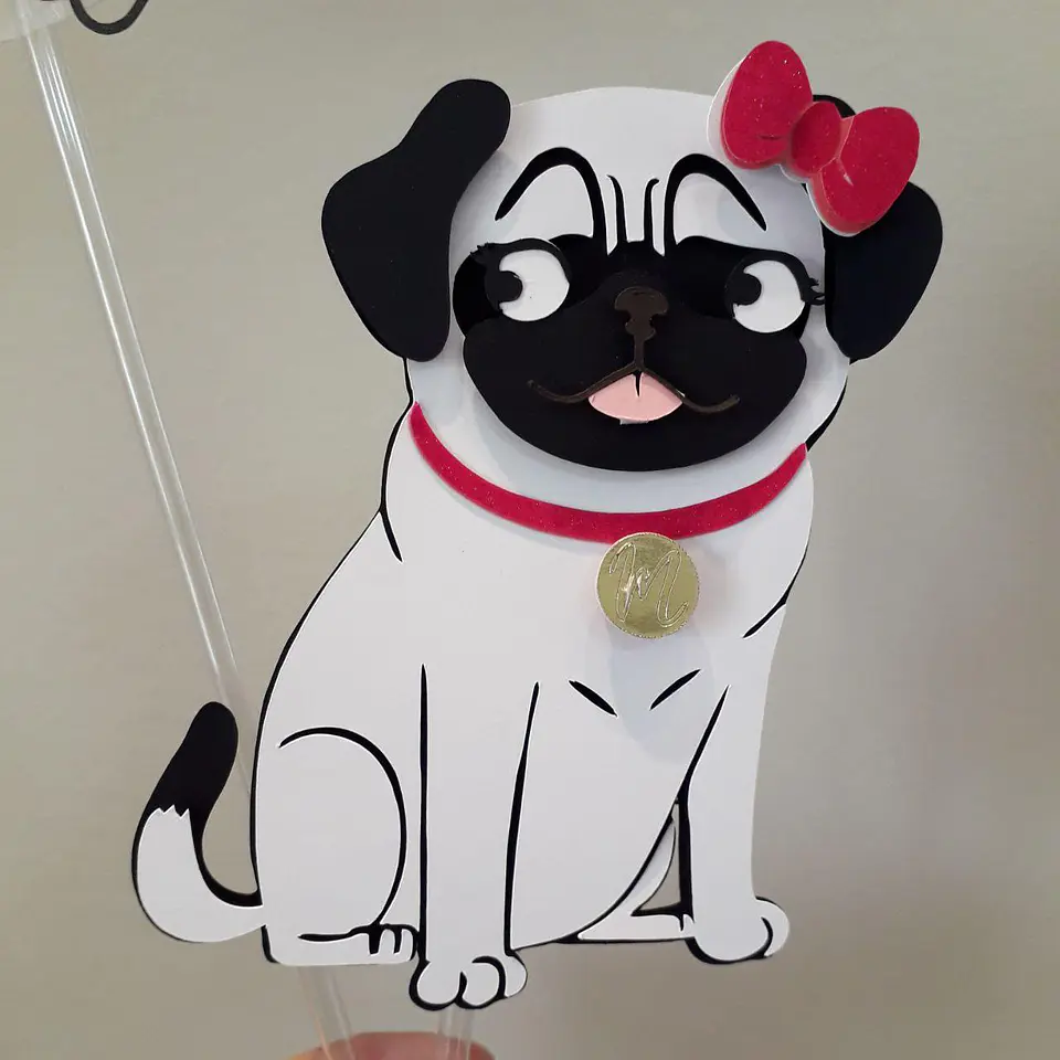 Arquivo de Corte Topo de Bolo Cachorrinho 28 1