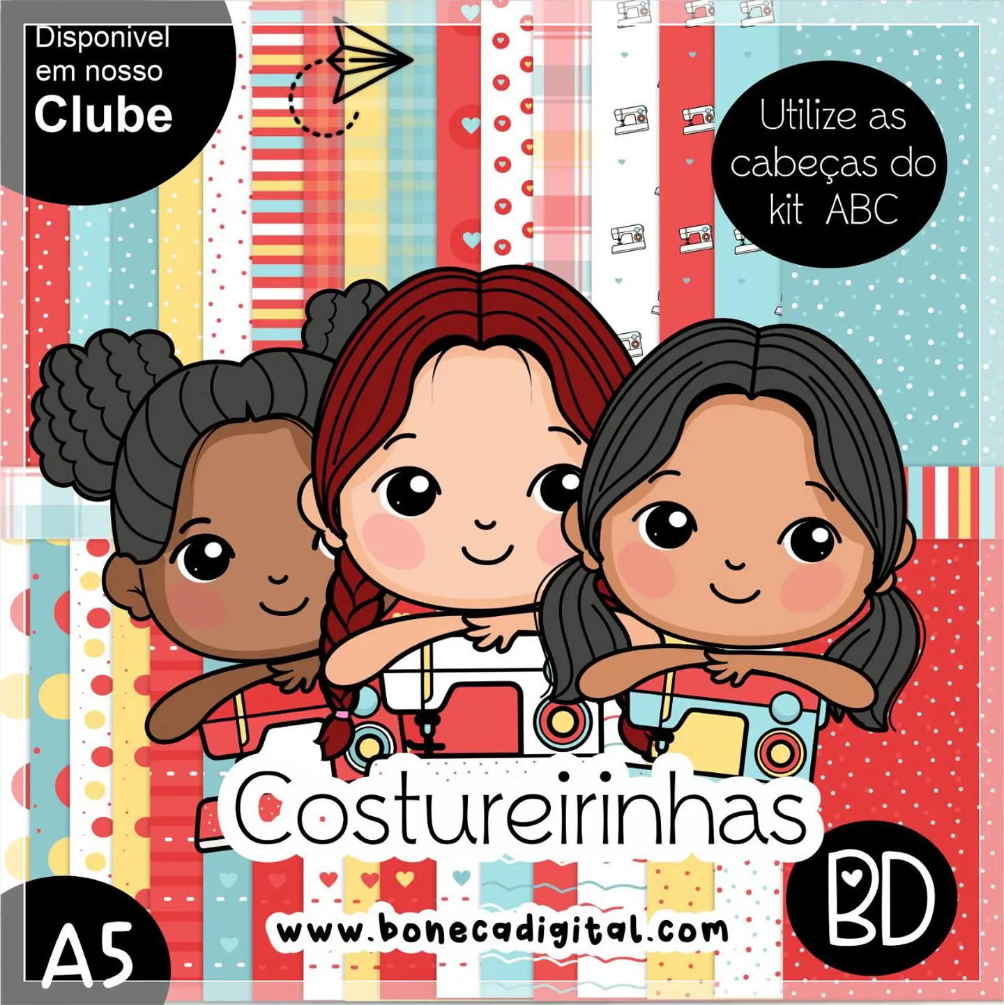 Kit Digital Costureirinha 21 1