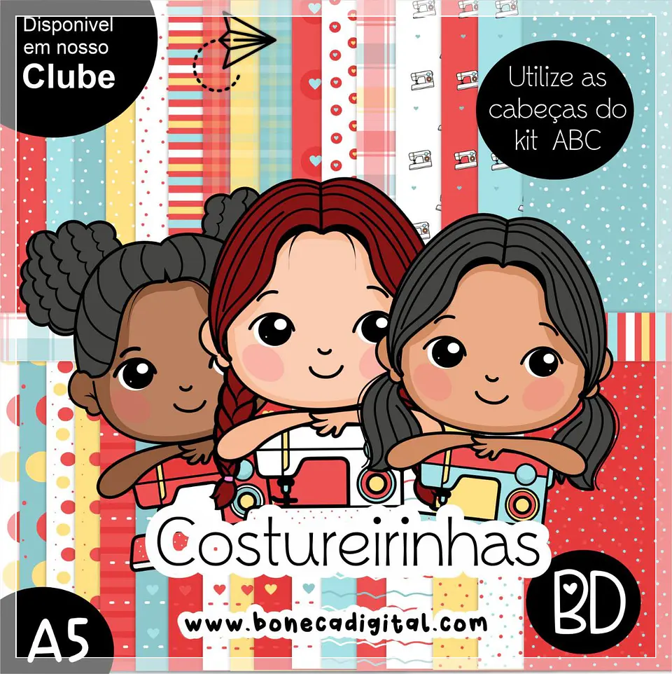 Kit Digital Costureirinha 21 1
