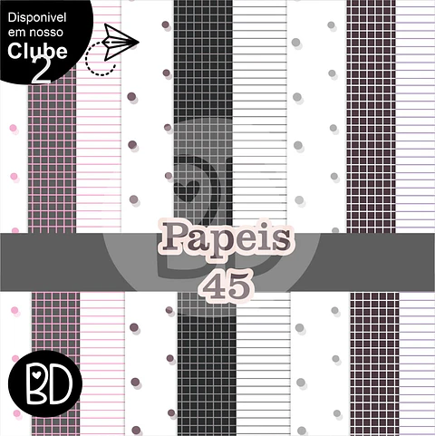 Kit Digital Papeis 45 22