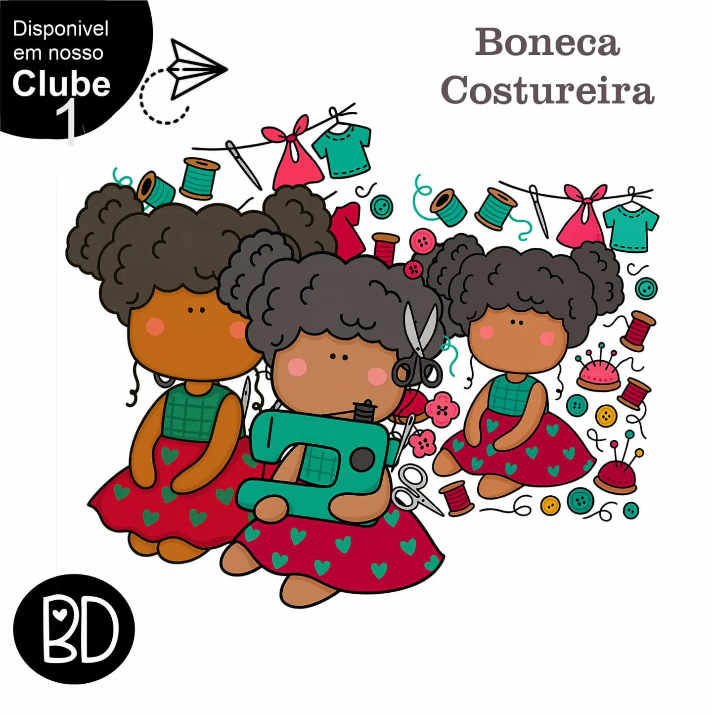 Kit Digital Costureira 15 1