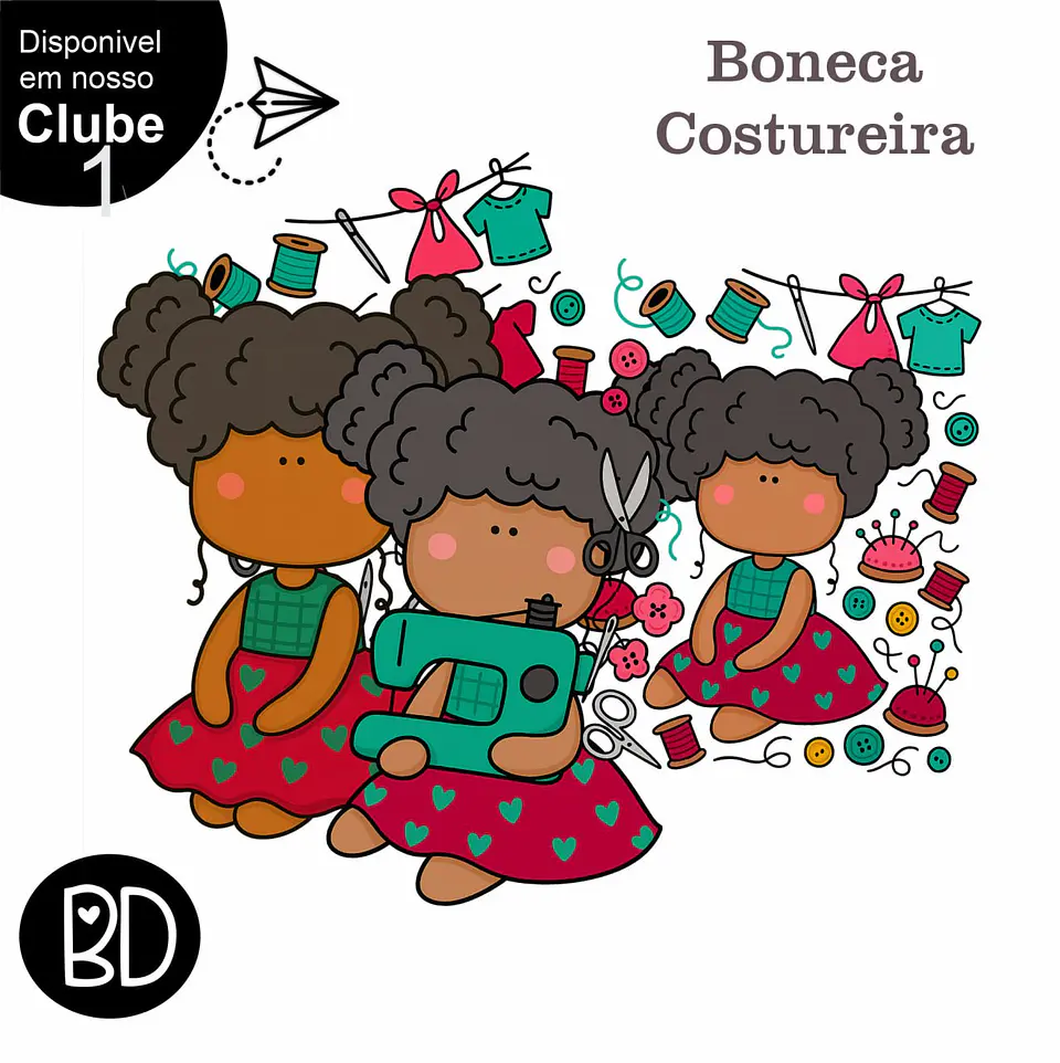 Kit Digital Costureira 15 1