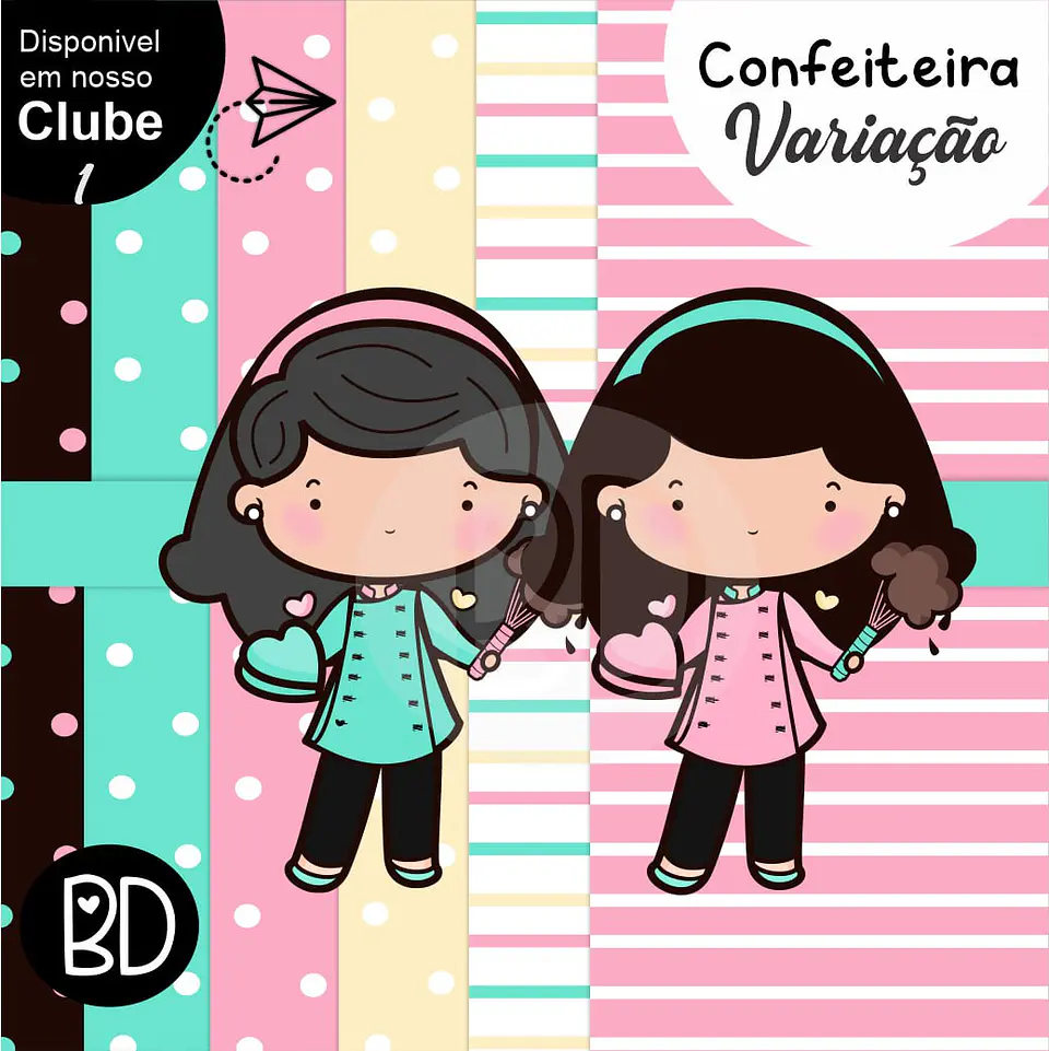 Kit Digital Variação Confeiteira 49 1