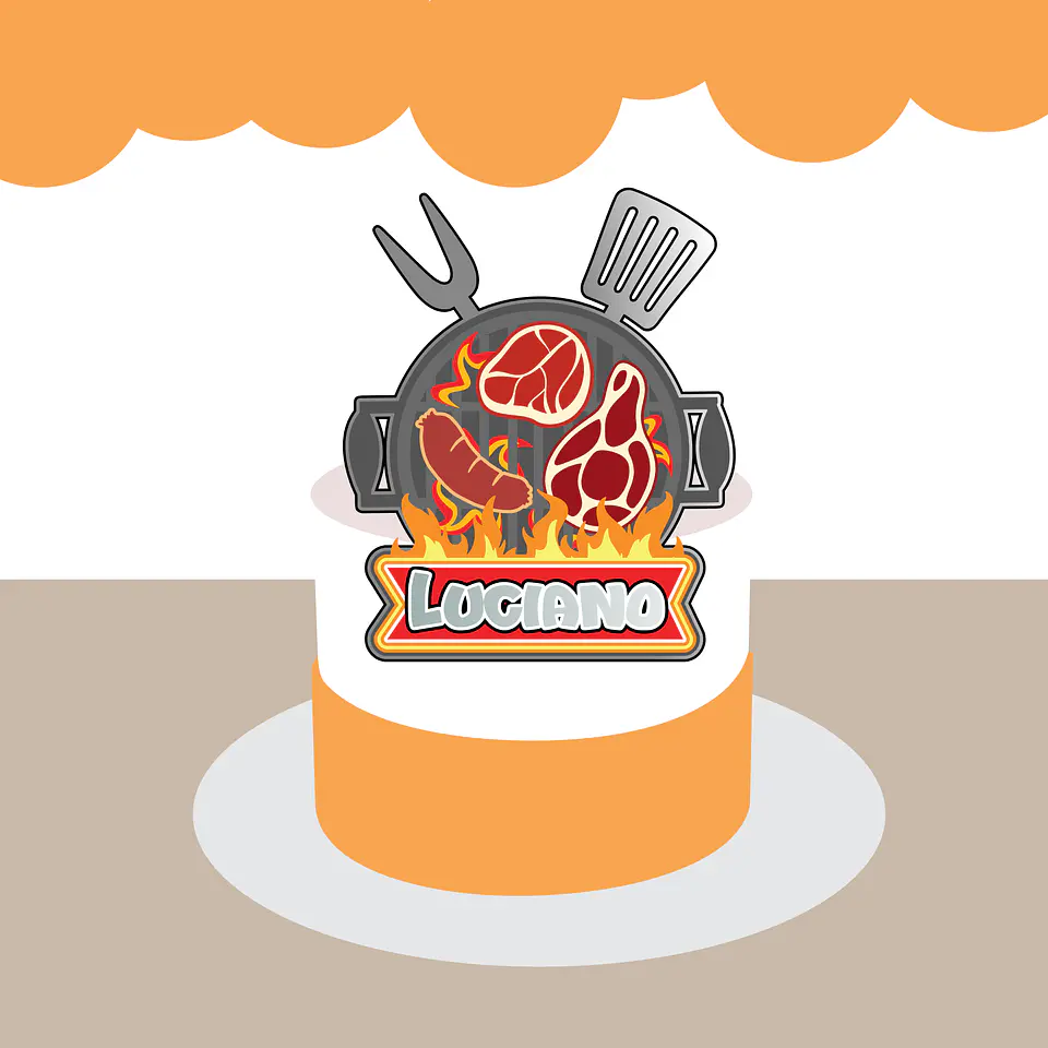 Arquivo de Corte Topo de Bolo Churrasco 22 1