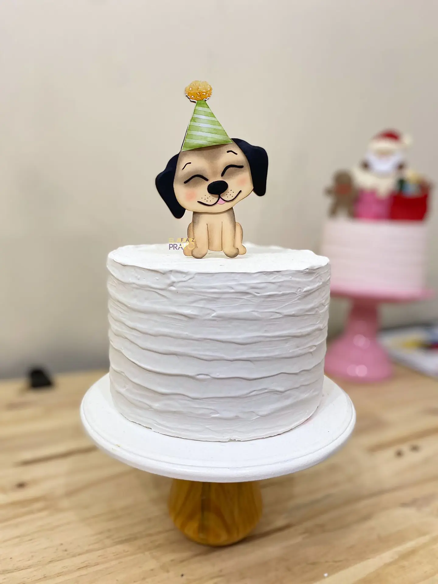 Arquivo de Corte Topo de Bolo Cachorrinho 3 1