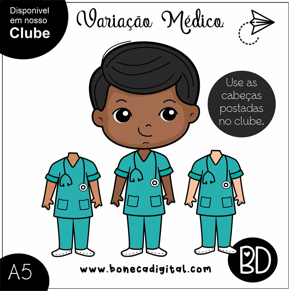 Kit Digital BDVariação Corpinho Médico 28 1