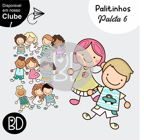 Kit Digital Palitinhos Paleta 2 11