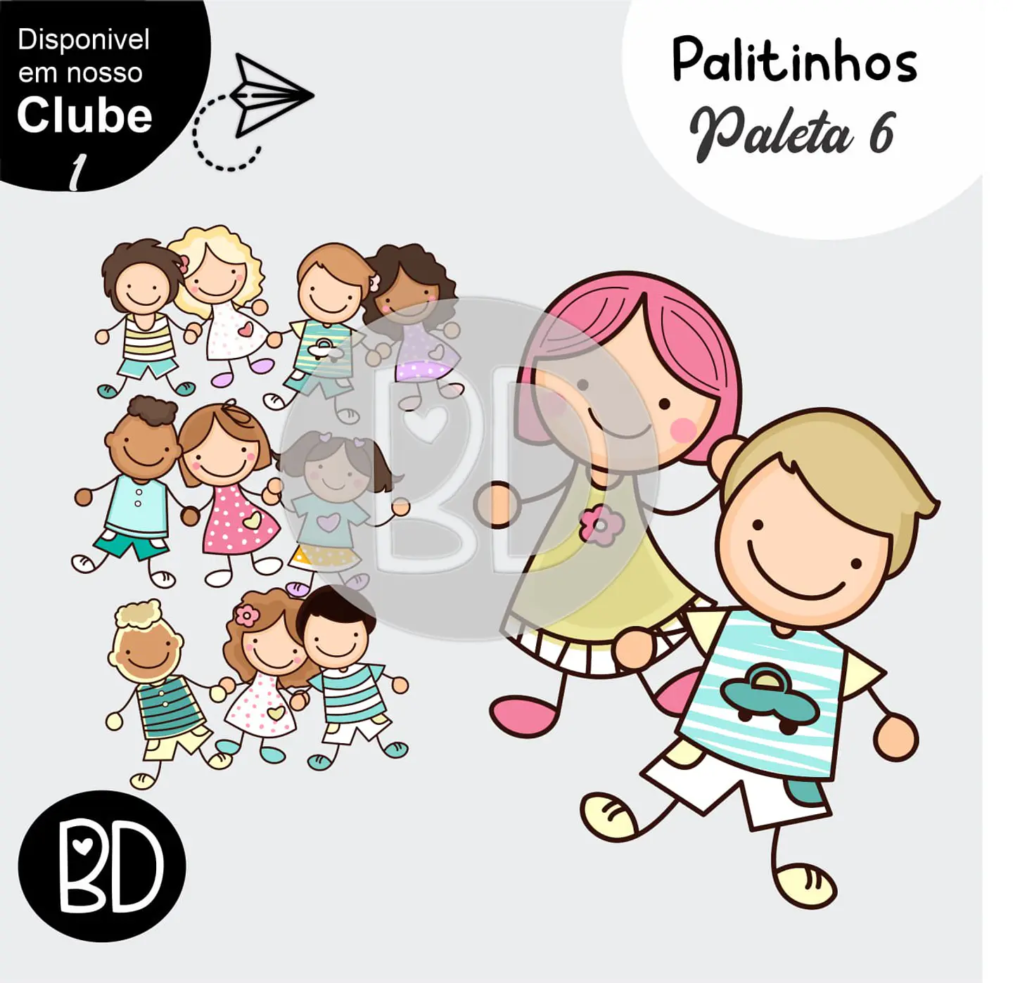 Kit Digital Palitinhos Paleta 2 11 1