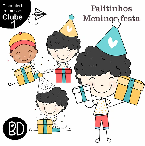 Kit Digital Palitinhos Festa 13