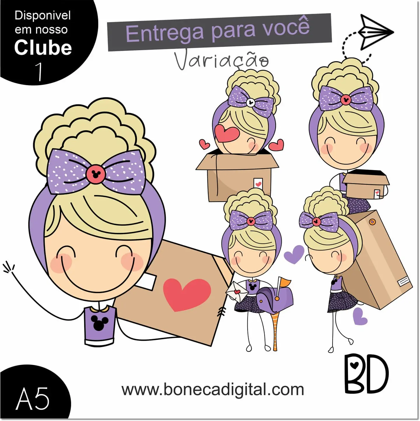 Kit Digital Palitinhos Entrega para Você 7 1