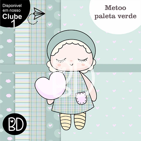 Kit Digital Metoo Paleta Verde 20