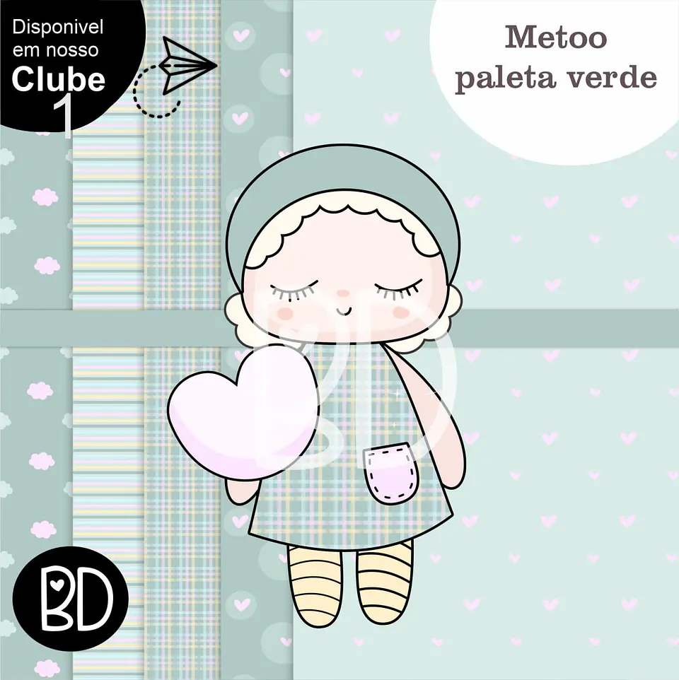 Kit Digital Metoo Paleta Verde 20 1
