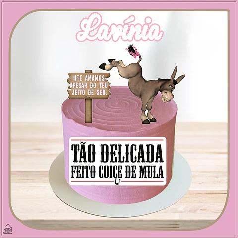 Arquivo de Corte Topo de Bolo Coice de Mula 1