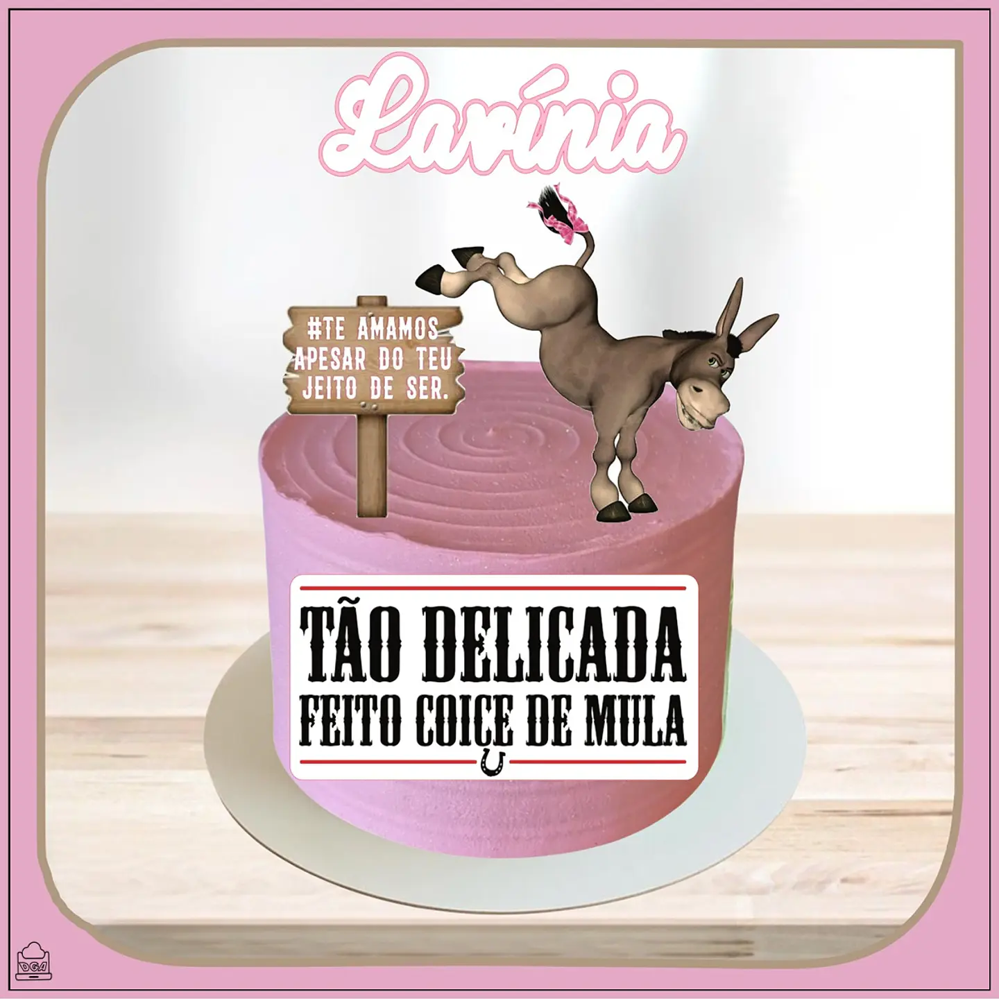 Arquivo de Corte Topo de Bolo Coice de Mula 1 1