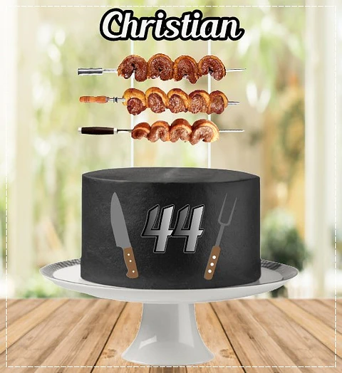 Arquivo de Corte Topo de Bolo Churrasco 19