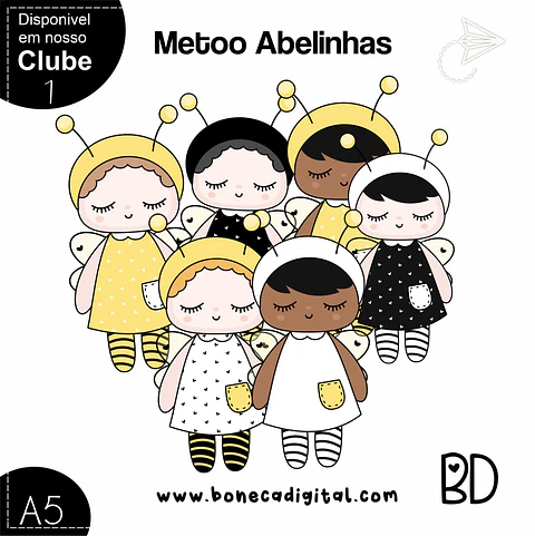 Kit Digital Metto Abelhinhas 7