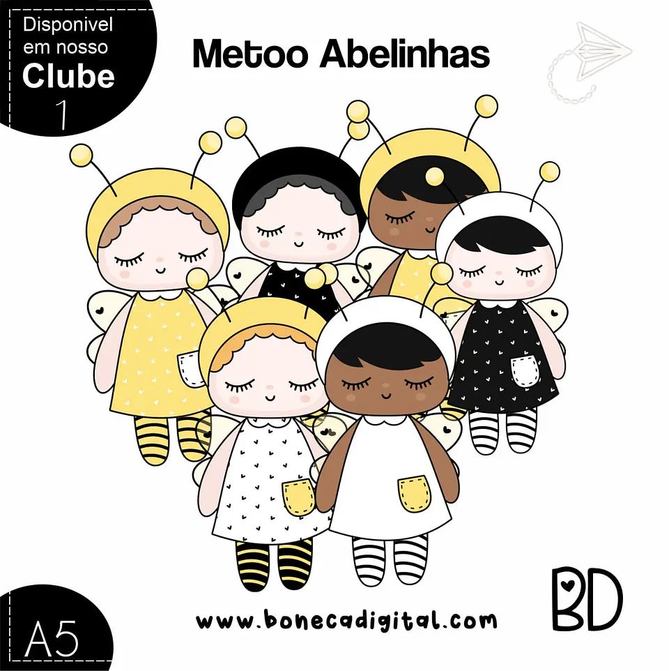 Kit Digital Metto Abelhinhas 7 1