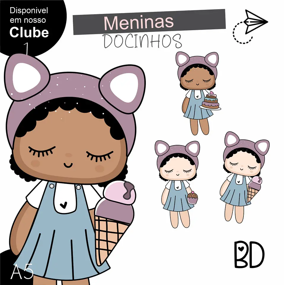 Kit Digital 43 Metoo Docinhos 1 1