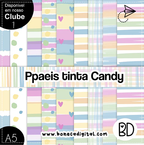 Kit Digital Candy Papeis 02 25