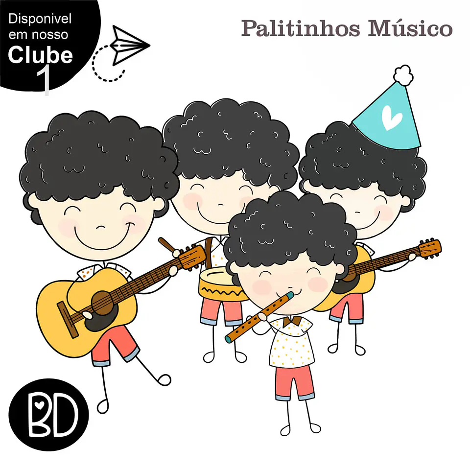 Kit Digital Músico Palitinho 5 1