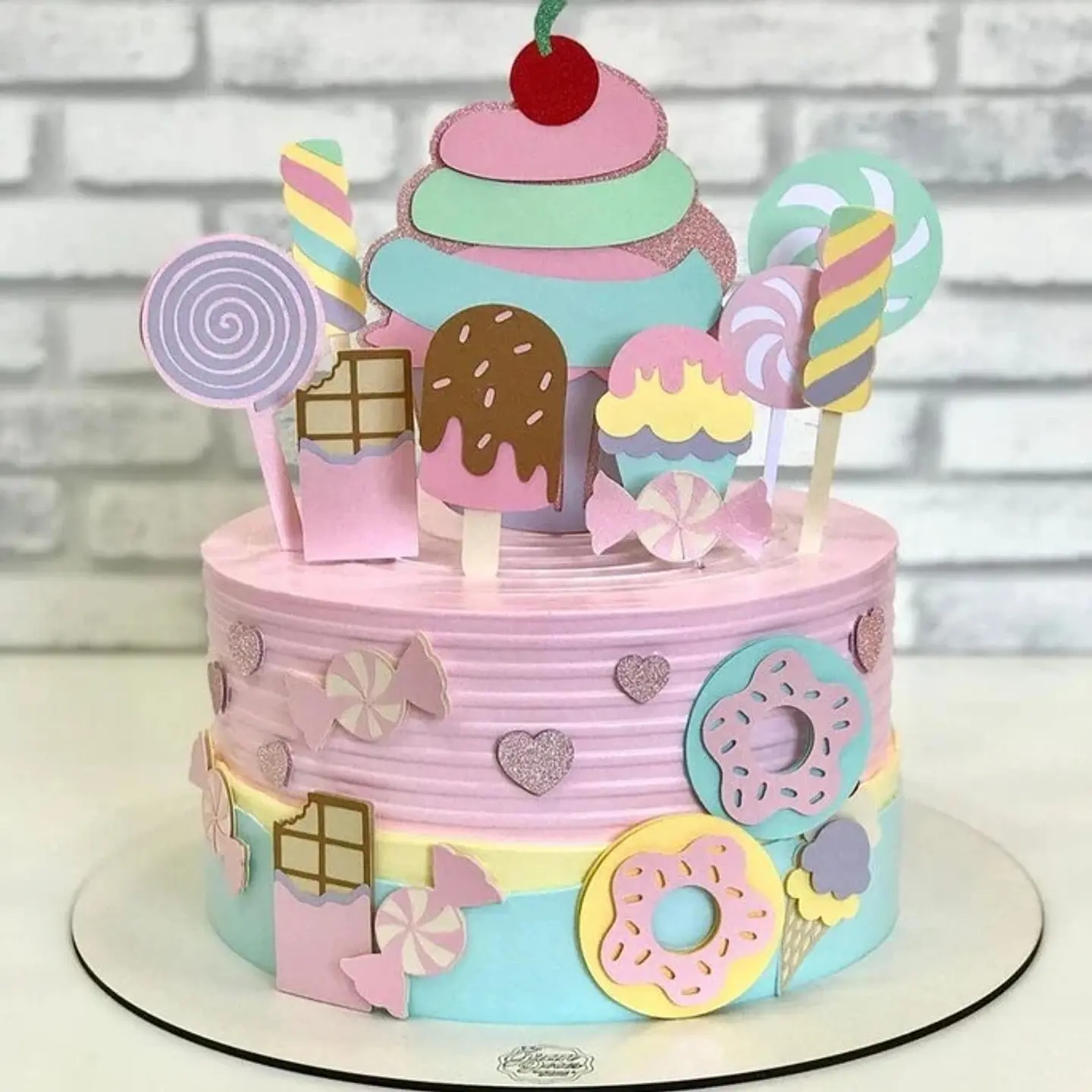 Arquivo de Corte Topo de Bolo Confeitaria - Doceria 51 1