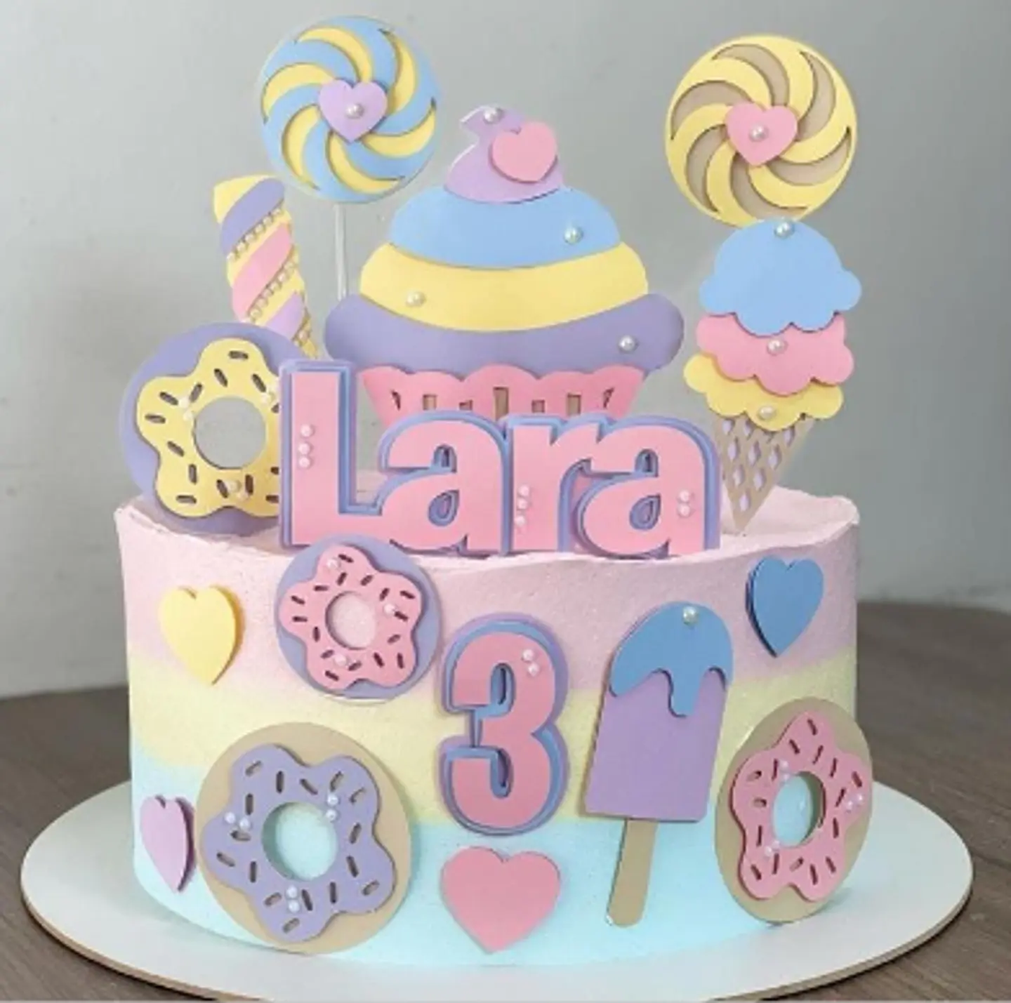 Arquivo de Corte Topo de Bolo Confeitaria - Doceria 44 1