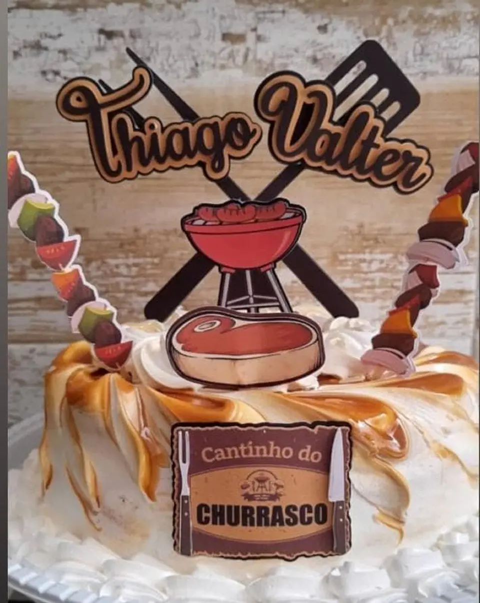 Arquivo de Corte Topo de Bolo Churrasco 13 1