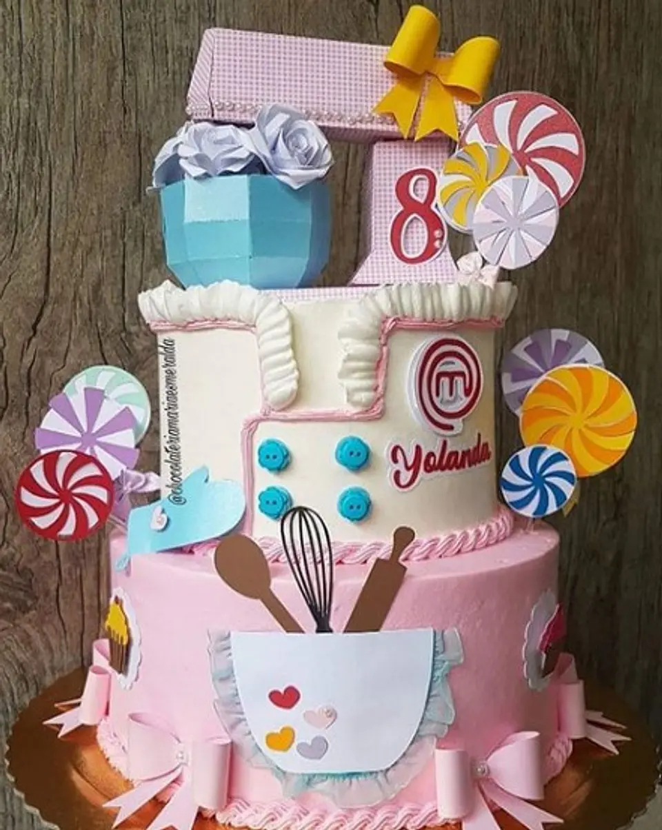 Arquivo de Corte Topo de Bolo Confeitaria - Doceria 8 1