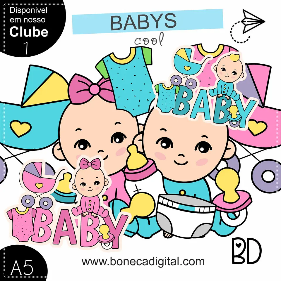 Kit Digital Bebe 1 1
