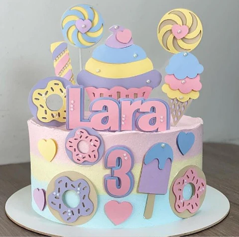Arquivo de Corte Topo de Bolo Confeitaria - Doceria 25