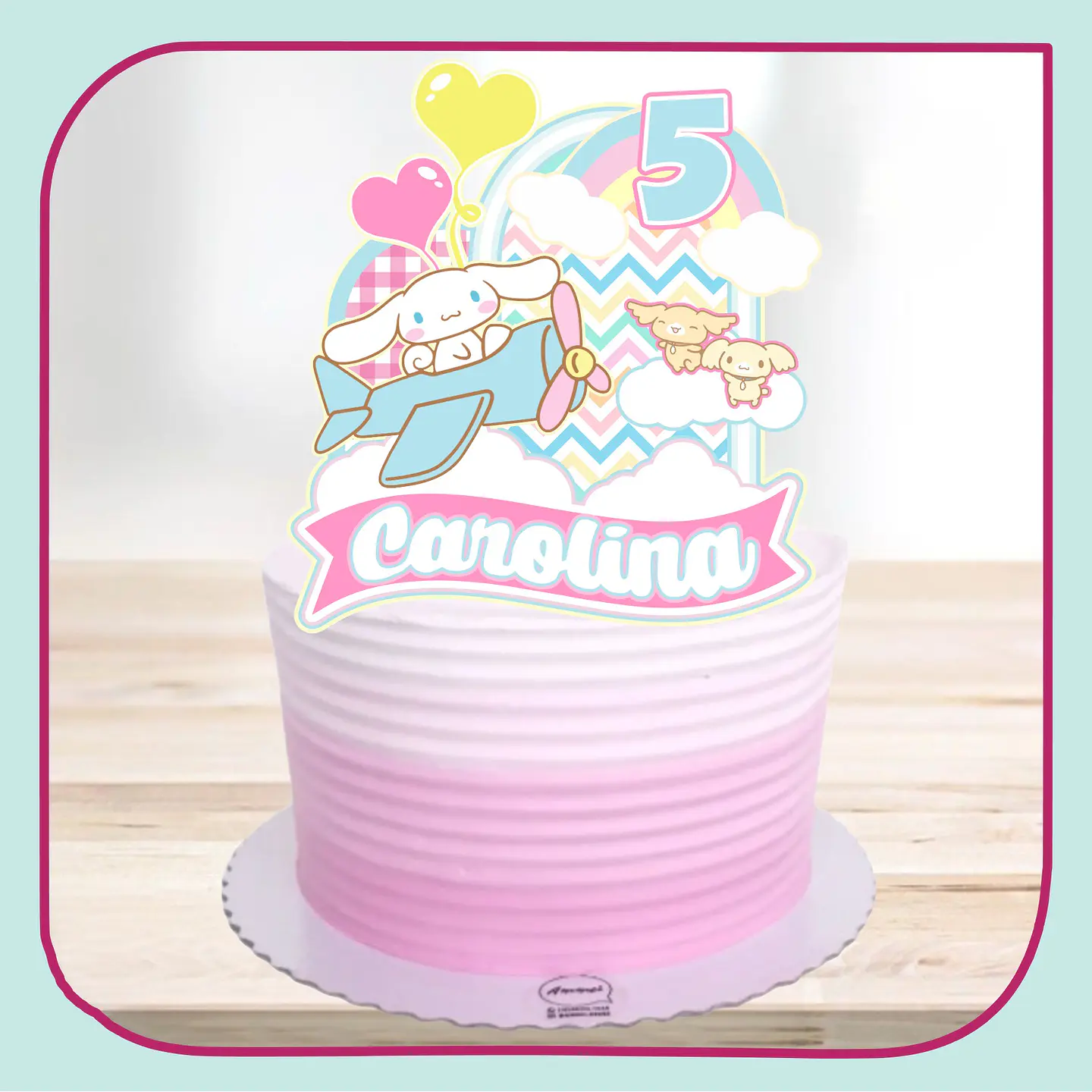 Arquivo de Corte Topo de Bolo Cinnamoroll 2 1