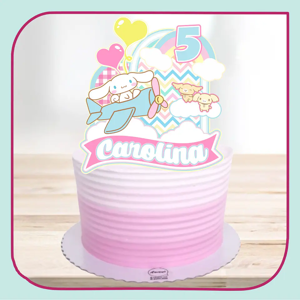 Arquivo de Corte Topo de Bolo Cinnamoroll 2 1
