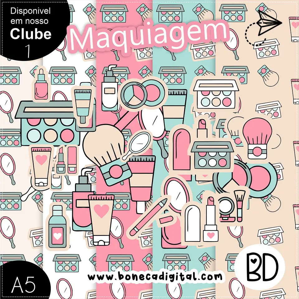 Kit Digital Maquiagem 12 1
