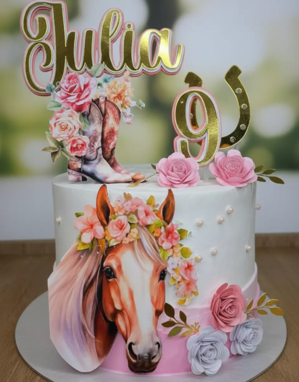 Arquivo de Corte Topo de Bolo Cavalo - Haras 18 1