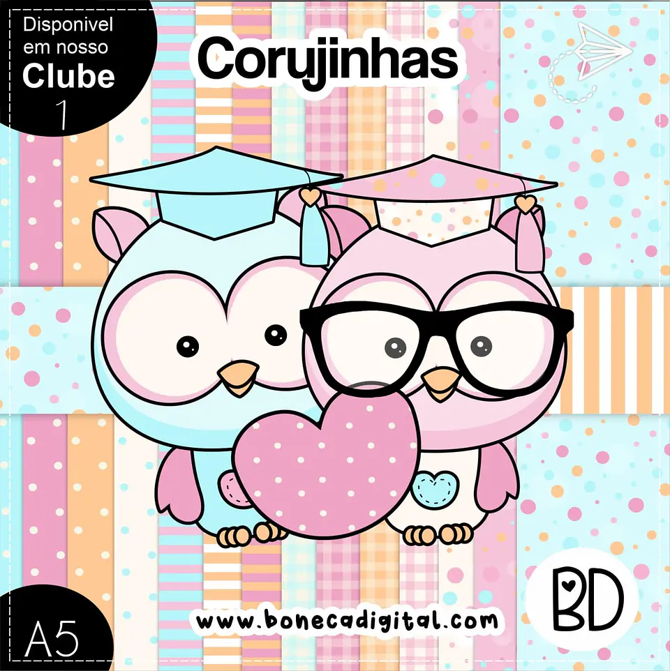 Kit Digital Corujinhas 28 1