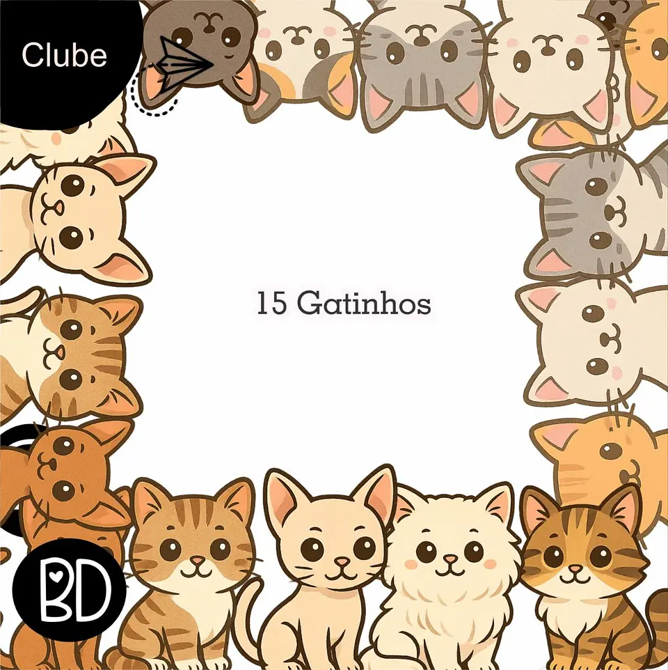 Kit Digital Gatinhos 44 1