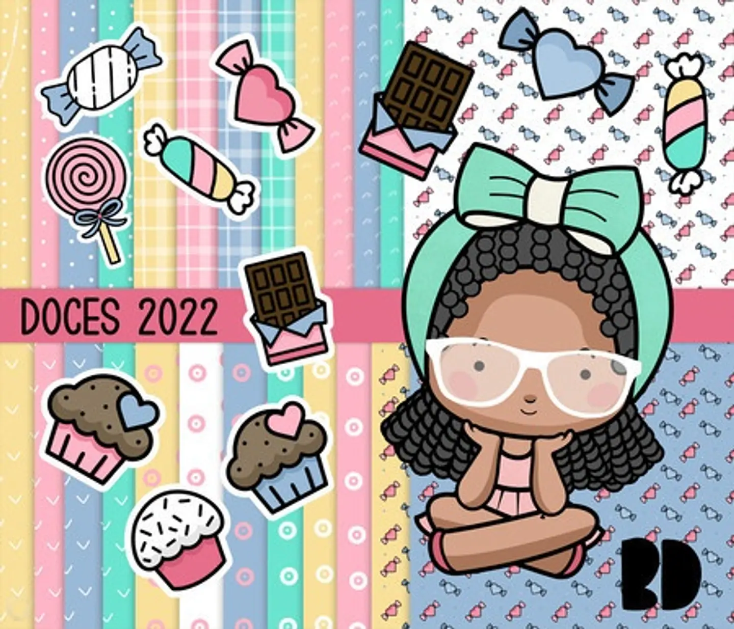 Kit Digital Doces 5 1