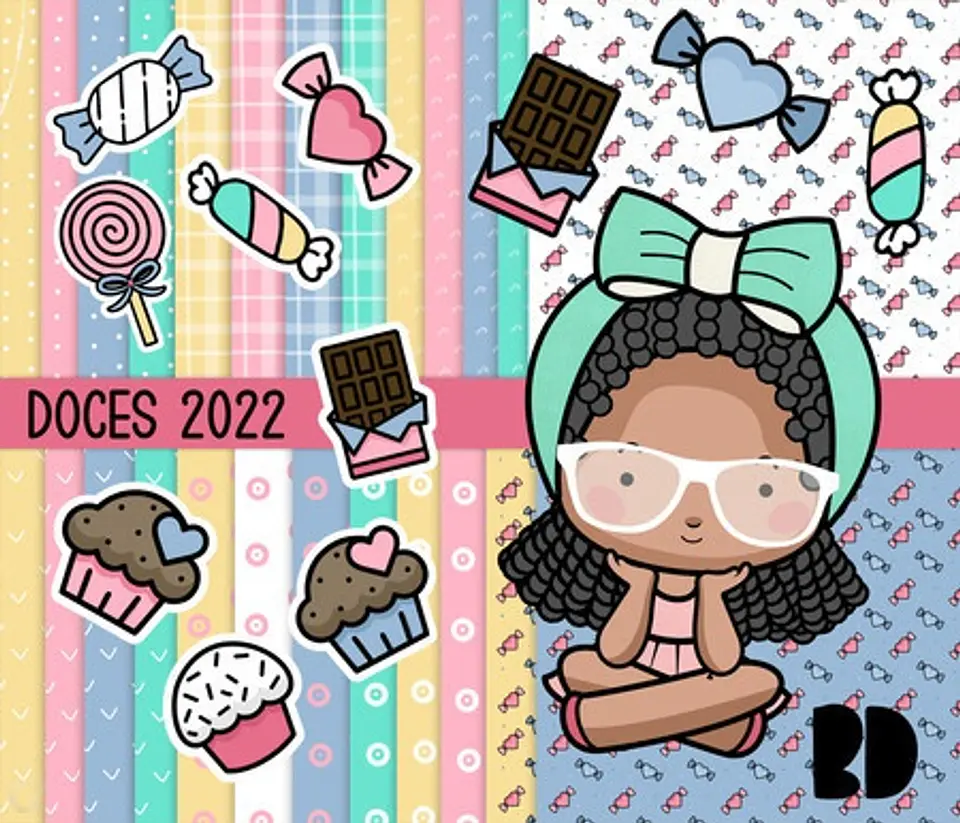 Kit Digital Doces 5 1