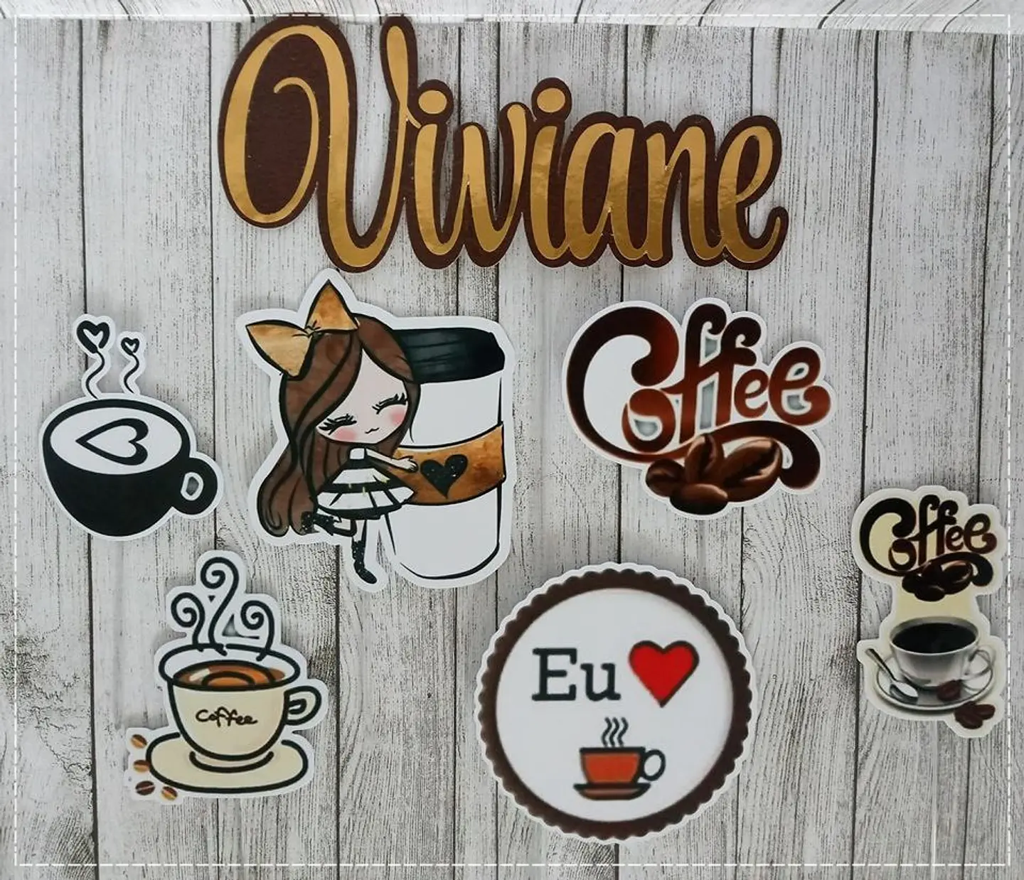 Arquivo de Corte Topo de Bolo Café Cafeteria 4 1