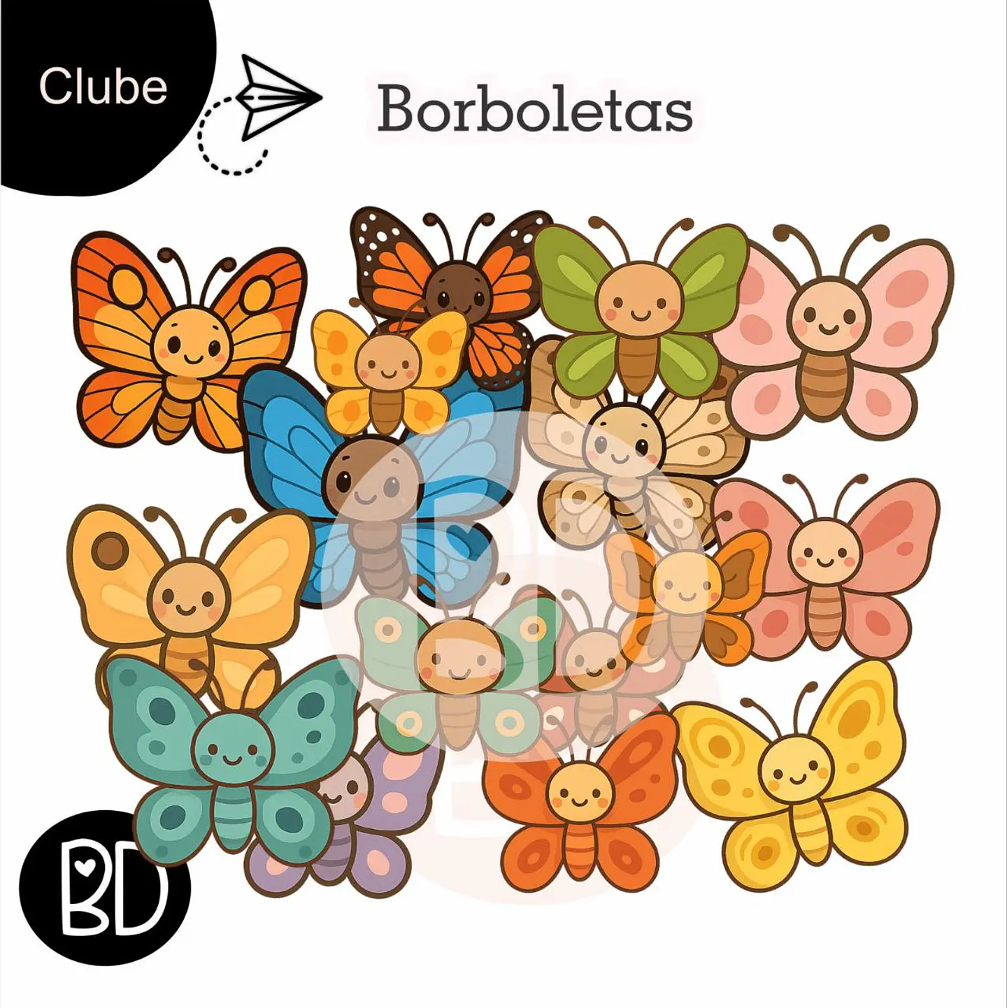 Kit Digital Borboletas 2 6 1