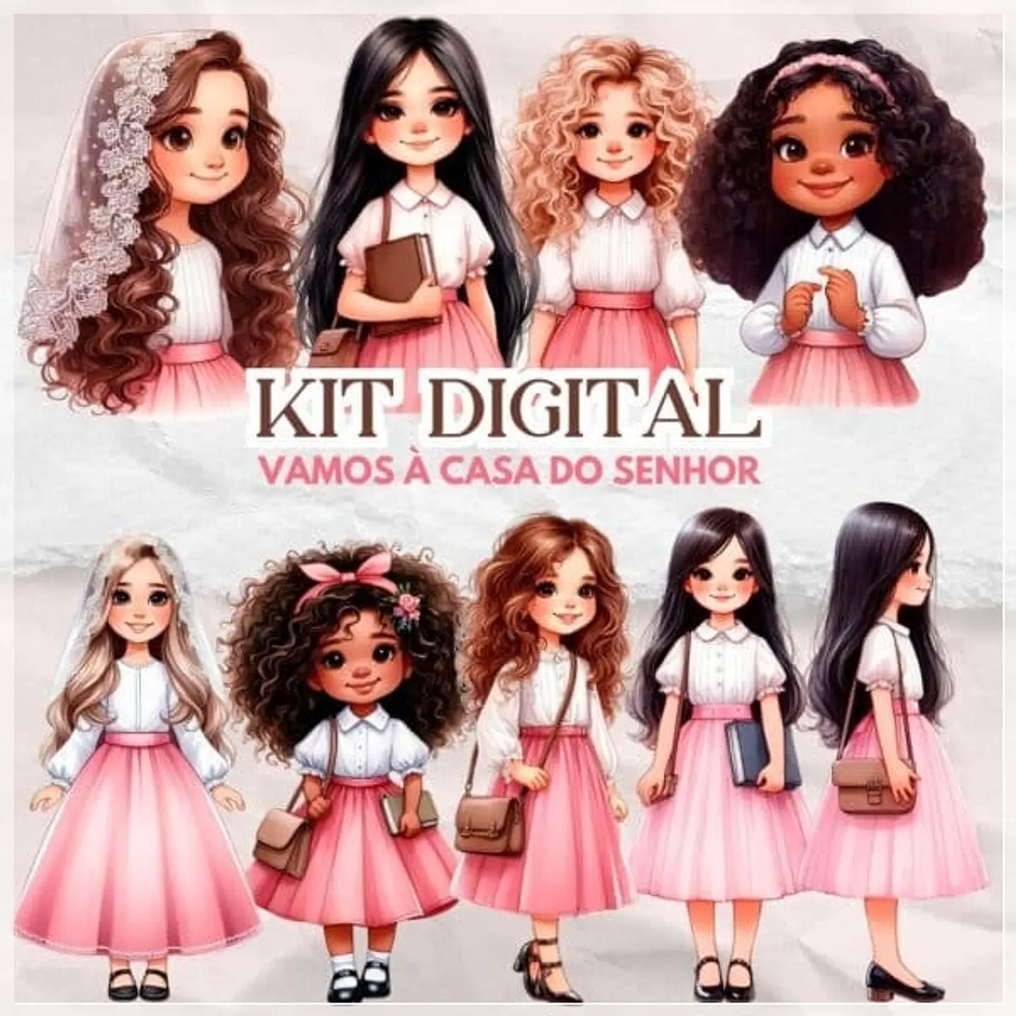 Kit Digital Vamos a Casa do Senhor 15 1