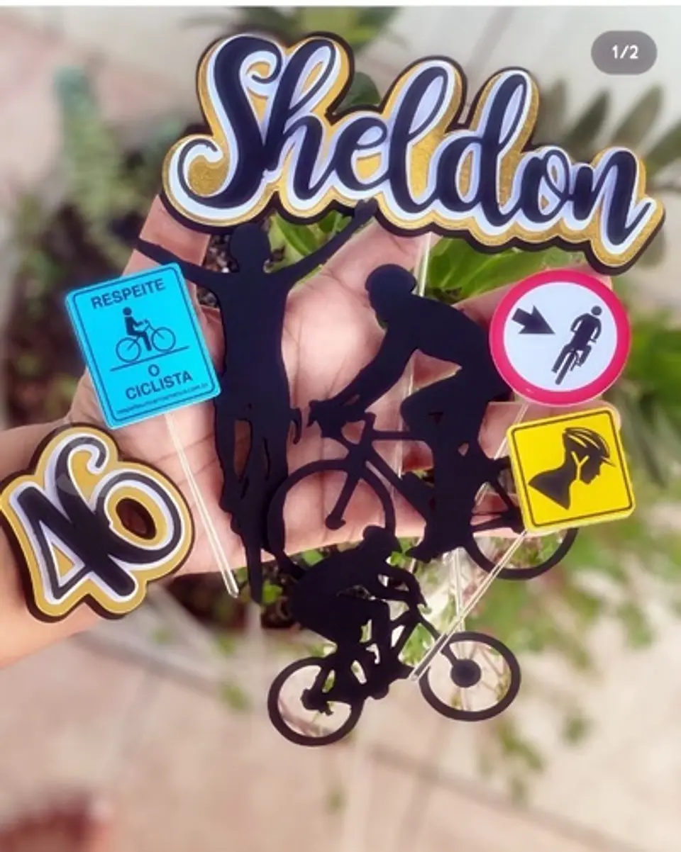 Arquivo de Corte Topo de Bolo Ciclista - Ciclismo 8 1