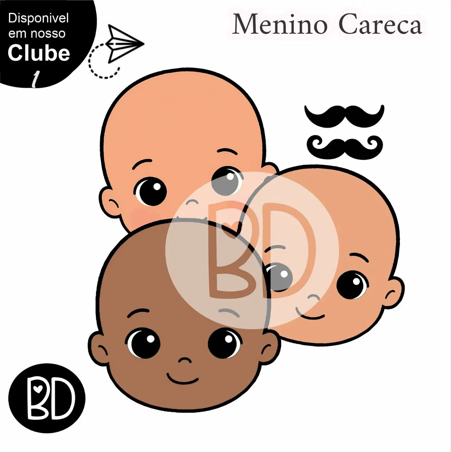 Kit Digital Meninos Careca 21 1