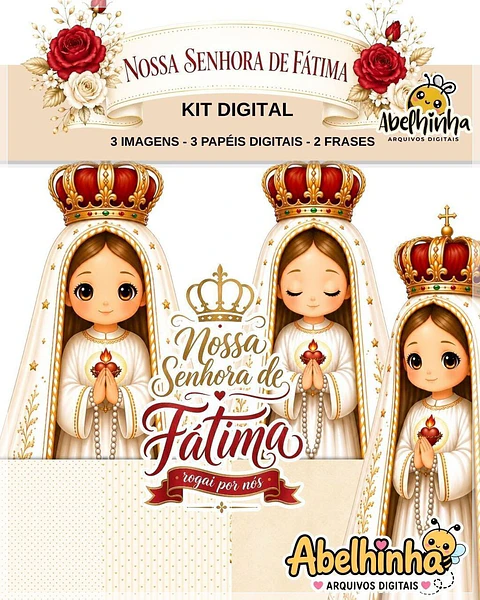 Kit Digital Nossa Senhora de Fátima 12