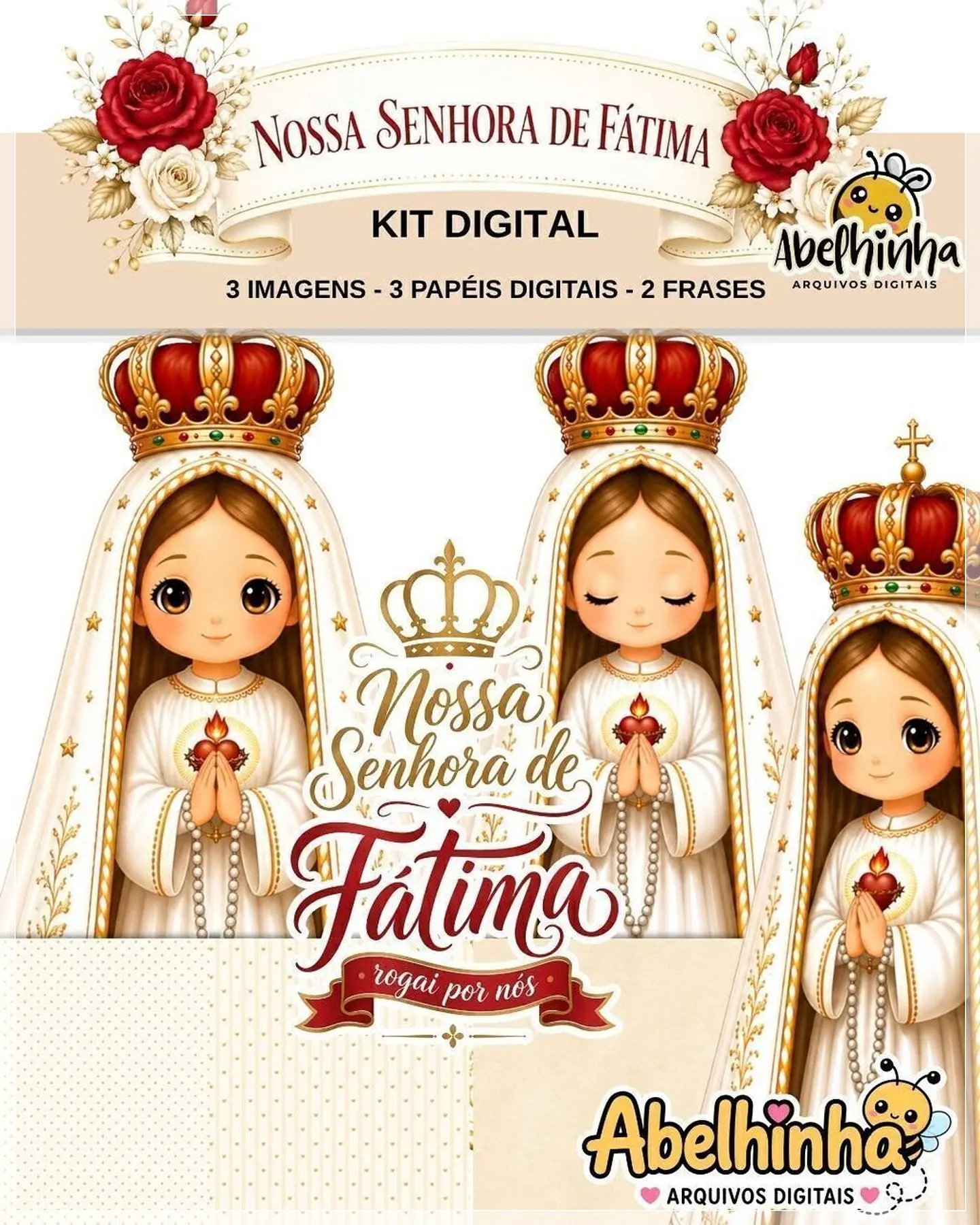 Kit Digital Nossa Senhora de Fátima 12 1