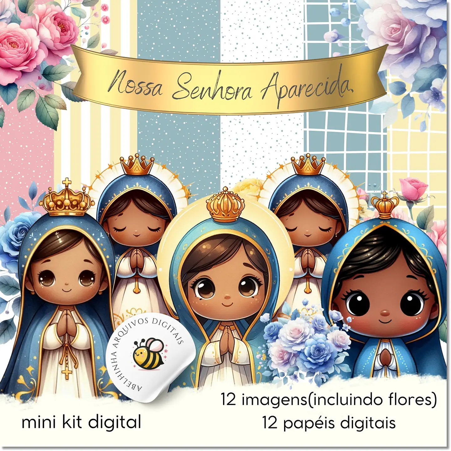Kit Digital Nossa Senhora Aparecida 8 1
