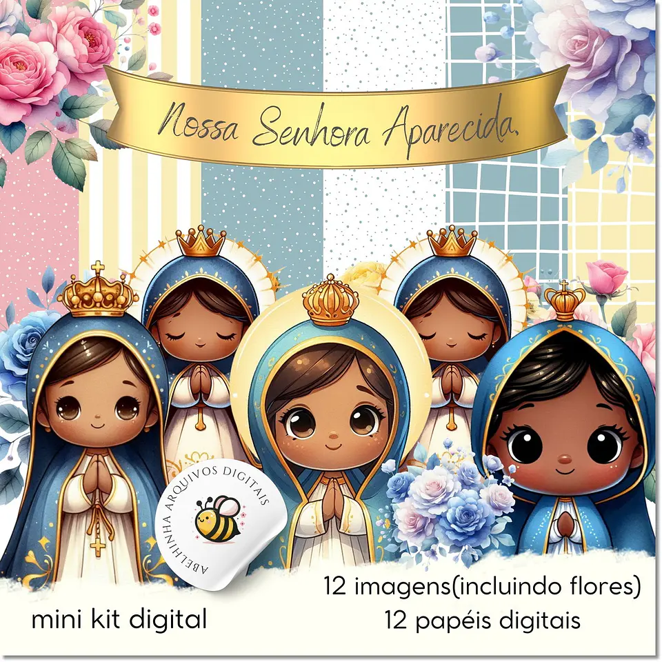 Kit Digital Nossa Senhora Aparecida 8 1